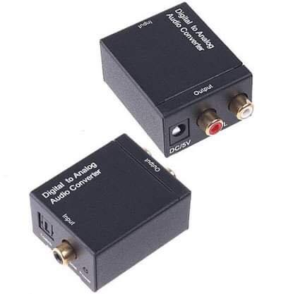Convertisseur audio optique vers Rca