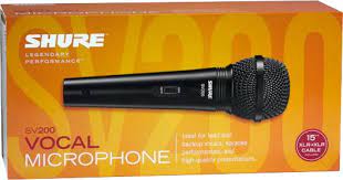 Micro a main shure sv200a