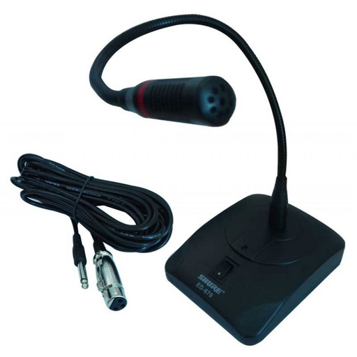 Micro a table shure ed-670